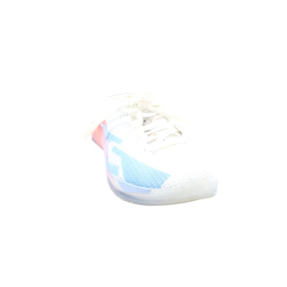 Nike Womens Lace Up Low Athletic Sneakers White Size 7